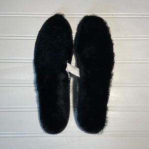 EVA Shearling Women's 1 Pair Black Orthotic Inserts for Size 7 New